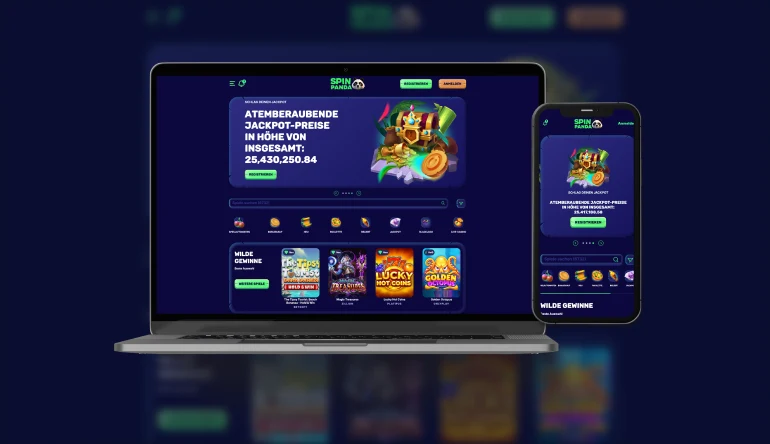 SpinPanda Casino App-Screenshot